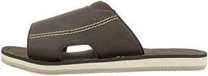 Dockers Men's Sandal, Slide Sandal with Premium and Classic Comfort, PU Upper, Men's US size 7 to 16 Big and Tall (Brown, numeric_7)