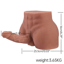 Load image into Gallery viewer, bsqipsd Men's Penis Huge Dildos, 3D Realistic Masturbator，Flexible Dildo and Tight Anal Entry, Lifelike Sex Toys for Women ，Sexy Gifts for Men and Women (Large Brown)
