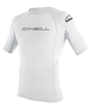 Load image into Gallery viewer, O'Neill Men's Basic Skins UPF 50+ Short Sleeve Rash Guard, White, XX-Large

