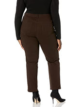 Load image into Gallery viewer, Gloria Vanderbilt womens Amanda Classic High Rise Tapered Jean, Coffee Roast, 6 Regular
