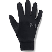 Load image into Gallery viewer, Under Armour Men&#39;s Armour Liner 2.0 Gloves , Black (001)/Graphite , X-Large
