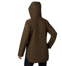 Load image into Gallery viewer, Columbia Women&#39;s Here and There Insulated Trench Jacket, Waterproof &amp; Breathable, X-Large, Olive Green Lattice Emboss
