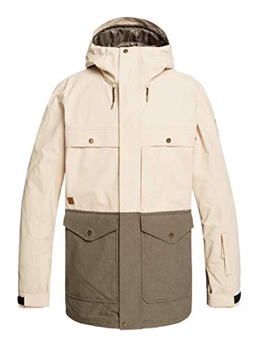Quiksilver Horizon Snowboard Jacket Mens Sz S Grape Leaf