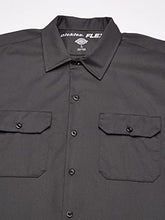 Load image into Gallery viewer, Dickies Men's Long Sleeve Flex Twill Work Shirt, Charcoal, X-Large
