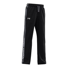 Load image into Gallery viewer, Under Armour boys Brawler 2.0 Pants , Black (001)/White , Youth Medium
