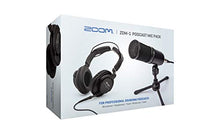 Load image into Gallery viewer, Zoom ZDM-1 Podcast Mic Pack, Podcast Dynamic Microphone, Headphones, Tripod, Windscreen, XLR Cable, For Recording Podcasts
