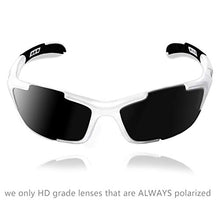 Load image into Gallery viewer, HULISLEM S1 Sport Polarized Sunglasses (White-Black)
