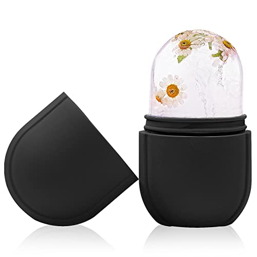 Ice Roller for Face and Eye, Silicone Ice Mold Face Massage, Facial Beauty Ice Roller Skin Care Tools, Face Ice Roller Skin Care Kit,Remove Fine Lines,Shrink Pores