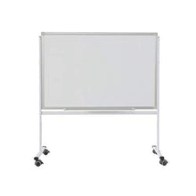 Load image into Gallery viewer, ShowMaven 36x24 Inch Mobile Whiteboard Freestanding, Double-Side Magnetic Dry Erase Board Stand, Rolling Chalkboard, 4 Wheels with Brakes, Portable Free Markers/Magnets/Eraser
