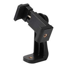 Load image into Gallery viewer, Universal Smartphone Cell Phone Mount Holder Adapter for Tripods or Stands with Standard 1/4 Inch Mount Screw, can Rotates Vertically and Horizontally
