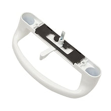 Load image into Gallery viewer, White Sliding Glass Door Handle Replacement, Sized for 3-15/16 Inch Hole Spacing
