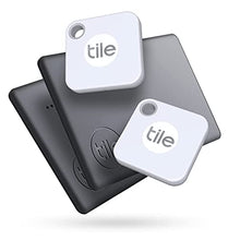 Load image into Gallery viewer, Tile Mate + Slim (2020) 4-pack (2 Mates, 2 Slims) - Bluetooth Tracker, Item Locator &amp; Finder for Keys, Bags, Wallets, Tablets and More
