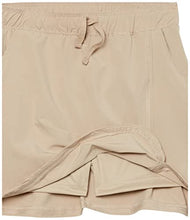 Load image into Gallery viewer, Nautica girls School Uniform Performance Scooter Skirt, Khaki/Wrap, 14 US
