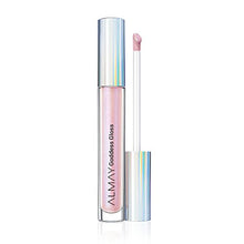 Load image into Gallery viewer, Lip Gloss by Almay, Non-Sticky Lip Makeup, Holographic Glitter Finish, Hypoallergenic, 200 Angelic, 0.9 Oz
