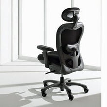 Load image into Gallery viewer, Mesh Back CXO Heavy Duty Big and Tall Office Chair Fabric: Mystic Black, Headrest: Included
