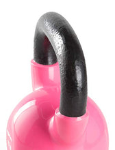 Load image into Gallery viewer, AmazonBasics Vinyl Kettlebell - 15 Pounds, Pink
