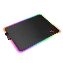 Load image into Gallery viewer, havit RGB Gaming Mouse Pad Soft Non-Slip Rubber Base Mouse Mat for Laptop Computer PC Games (13.8 X 9.8 X 0.16 inches, Black)
