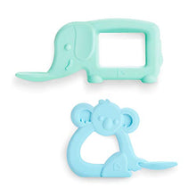 Load image into Gallery viewer, Munchkin The Baby Toon Silicone Teether Spoon, 2 Pack, Elephant/Koala (As Seen On Shark Tank)
