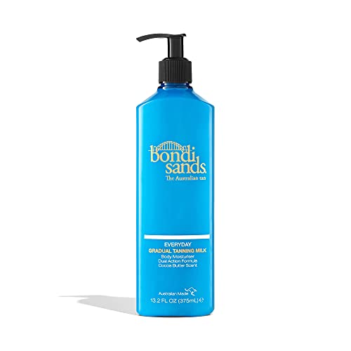 Bondi Sands Everyday Gradual Tanning Milk | Lasting, Tanning Body Moisturizer Enriched With Aloe Vera and Vitamin E for Glowing Skin, 13.2 Fl Oz
