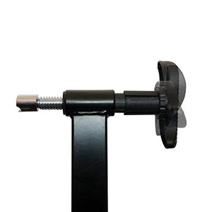 BalanceFrom Bike Trainer Stand Steel Bicycle Exercise Magnetic Stand with Front Wheel Riser Block, Black
