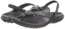 Load image into Gallery viewer, Crocs Kids' Classic Flip Flops | Sandals for Kids, Navy, 10 Toddler
