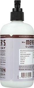 Mrs. Meyer's Clean Day Hand Lotion for Dry Hands, Non-Greasy Moisturizer Made with Essential Oils, Cruelty Free Formula, Lavender Scent, 12 oz