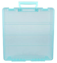 Load image into Gallery viewer, ArtBin 6955RK Super Satchel 1-Compartment Box, Art &amp; Craft Organizer, 1-Pack, Translucent Blush
