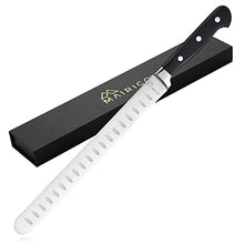 Load image into Gallery viewer, MAIRICO Ultra Sharp Premium 11-inch Stainless Steel Carving Knife - Ergonomic Design - Best for Slicing Roasts, Meats, Fruits and Vegetables
