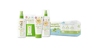 Babyganics Sunscreen Lotion 50 SPF, 6oz, 2 Pack, Packaging May Vary