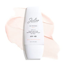 Load image into Gallery viewer, Julep No Excuses Clear Facial Sunscreen Broad-Spectrum SPF 40 + Glow Face Moisturizer With Vitamin E for Over &amp; Under Makeup, 1 Fl Oz
