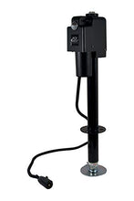 Load image into Gallery viewer, Quick Products JQ-3500B-7P Power A-Frame Electric Tongue Jack with 7-Way Plug - 3,650 lbs. Lift Capacity, Black
