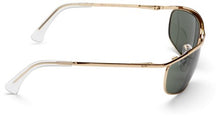 Load image into Gallery viewer, Ray-Ban RB3119 Olympian Sunglasses Arista/Crystal Green 59mm
