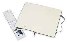 Load image into Gallery viewer, Moleskine Classic Notebook, Hard Cover, Large (5" x 8.25") Dotted, Sapphire Blue, 240 Pages
