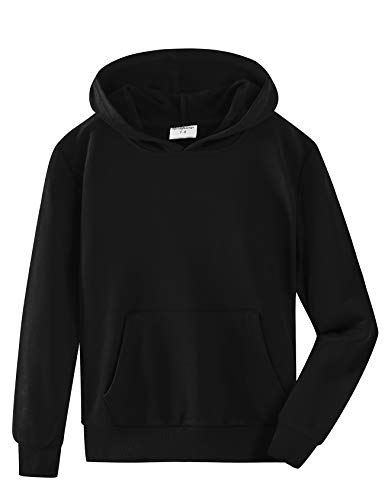 Spring&Gege Youth Solid Pullover Sport Hoodies Soft Kids Hooded Sweatshirts for Boys and Girls Size 3-4 Years Royal Blue