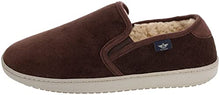 Load image into Gallery viewer, Dockers Men's Twin-Gore Slipper Corduroy Slip-On, Brown, Size 9

