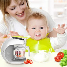 Load image into Gallery viewer, Infanso Baby Food Maker Food Processor for Infants and Toddlers 7 in 1 Blender Grinder Steamer, Blender, Chopper, Defroster, Reheater, Disinfector, Auto Cleaning 10 Food Pouches

