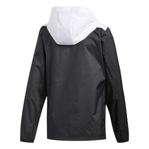 adidas Women's Alphaskin Tiro Windbreaker, Black/White, X-Small