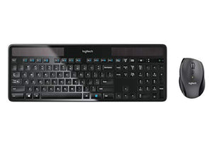 Logitech MK750 Wireless Solar Keyboard and Wireless Marathon Mouse Combo for PC