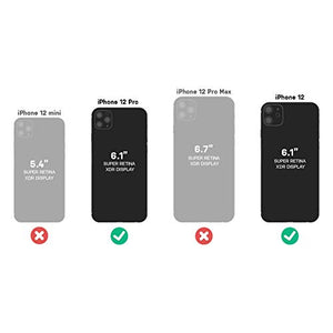OtterBox Commuter Series Case for iPhone 12 & iPhone 12 Pro - Black (77-65905)