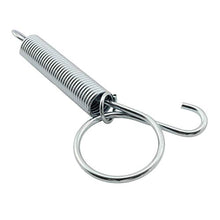Load image into Gallery viewer, ZRM&amp;E 2pcs 85mm Multifunctional Cage Door Spring Hook Metal Finger Spring Latch Hook for Fixing Pet Cage Door
