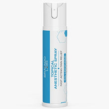 Load image into Gallery viewer, Bravado Labs Lidocaine Spray - Topical Anesthetic Spray - 5% Lidocaine Numb Spray on Tattoo, Wax and Throat to Stop Ache. Best Pain Relief Numbing Spray for Tattoos and Waxing, Extra Strength (1oz)
