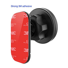 Load image into Gallery viewer, Magnetic Car Mount, WixGear Universal Stick On Mount (2 Pack) Dashboard Magnetic Phone Holder for Car for Cell Phones and Mini Tablets with Fast Swift-snap Technology, Magnetic Cell Phone Mount
