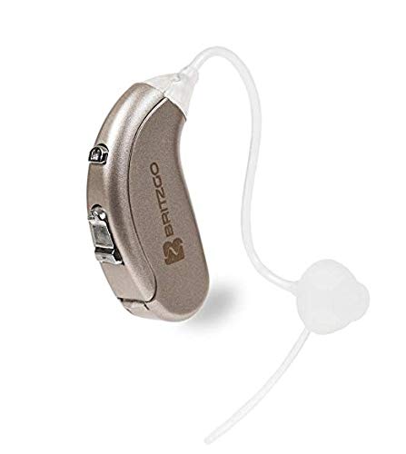 Britzgo 702 Hearing Amplifier For Adults To Aid In Hearing Recreation. BTE. Noise Cancelling Personal Sound Amplifier (PSAP). Good For Right Or Left Ears