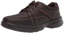 Load image into Gallery viewer, Clarks Men's Bradley Walk Oxford, Brown Tumbled Leather, 8.5 Wide
