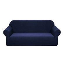 Load image into Gallery viewer, Granbest Premium Water Repellent Sofa Cover High Stretch Couch Slipcover Super Soft Fabric Couch Cover (Navy Blue, Sofa)
