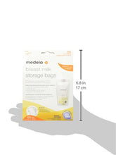 Load image into Gallery viewer, Medela Breastmilk Storage Bags Ready to Use Breast Milk Storing Bags for Breastfeeding Self Standing Bag Space Saving Flat Profile Hygienically PreSealed 6 Ounce, White, 50 Count
