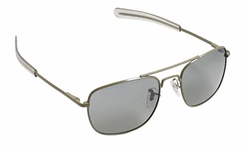 CampCo Humvee HMV-52B-OD Polarized Bayonette Style Military Sunglasses with Gray Lenses and Olive Drab Frame, 52mm
