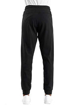 Load image into Gallery viewer, THE GYM PEOPLE Men&#39;s Fleece Joggers Pants with Deep Pockets Athletic Loose-fit Sweatpants for Workout, Running, Training (Small, Fleece Lined-Black)
