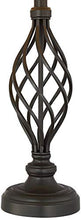 Load image into Gallery viewer, Annie Traditional Table Lamps Set of 2 Bronze Iron Scroll Tapered Cream Drum Shade for Living Room Family Bedroom - Franklin Iron Works
