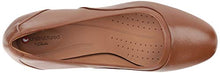 Load image into Gallery viewer, Clarks womens Un Cosmo Step Pump, Dark Tan Leather, 9.5 US
